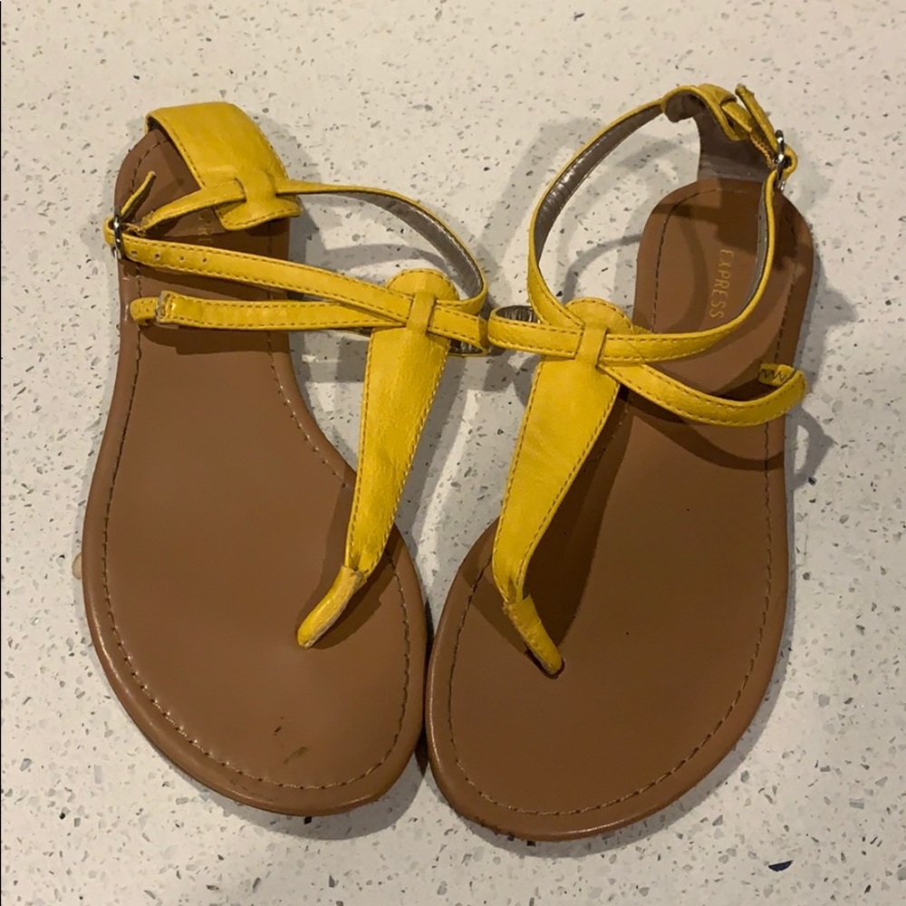 Yellow Sandals!